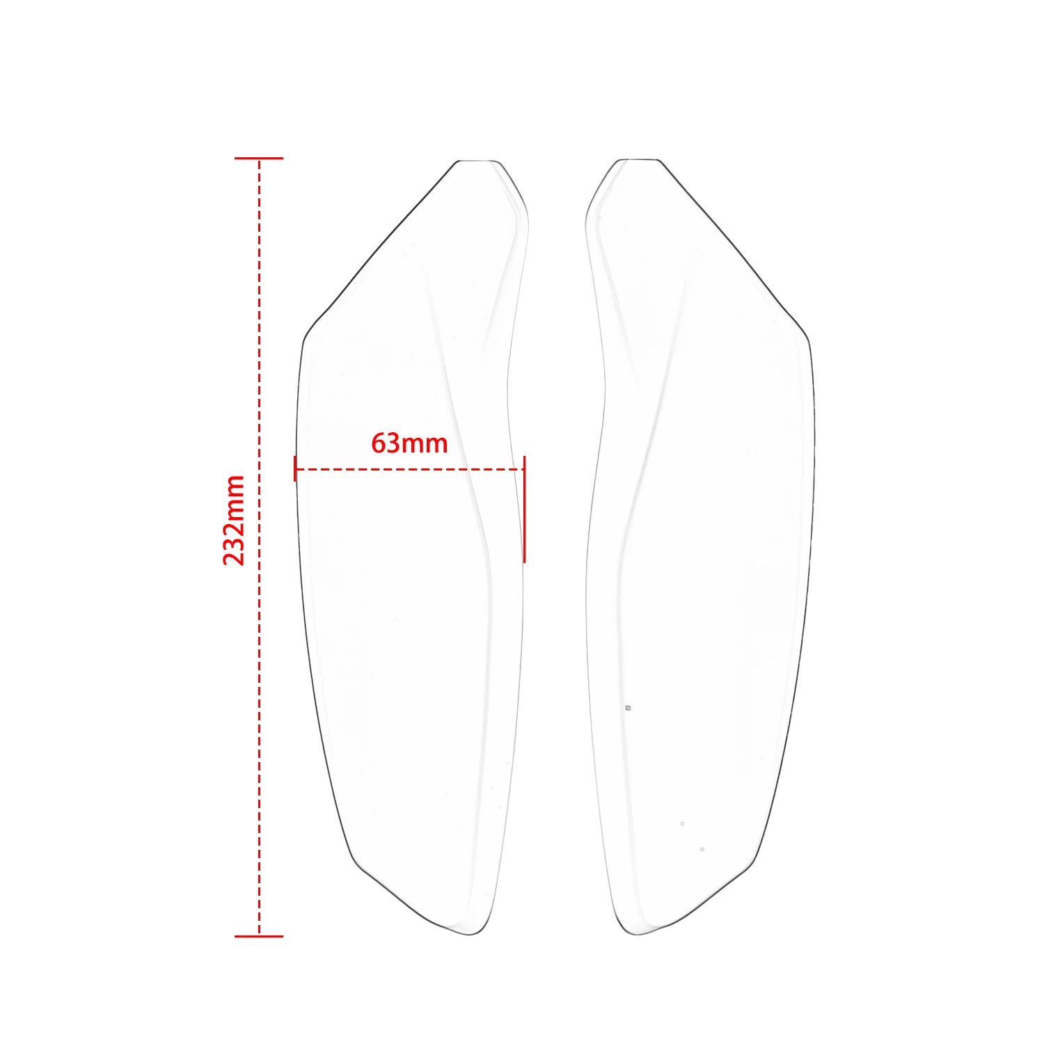 Motorcycle Handguard Cover For Ducati Multistrada 950 1200 1260 S V2 V2S Hypermotard 950 SP RVE 2015-2024 Hand Guard Protector