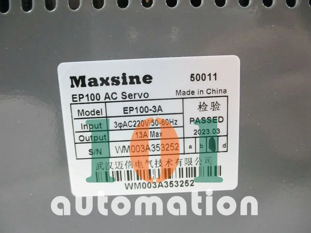 

1 шт., новинка для Maxsine Servo driver EP100B-2A/2A EP100-2A/3A EPX-L15/08/25