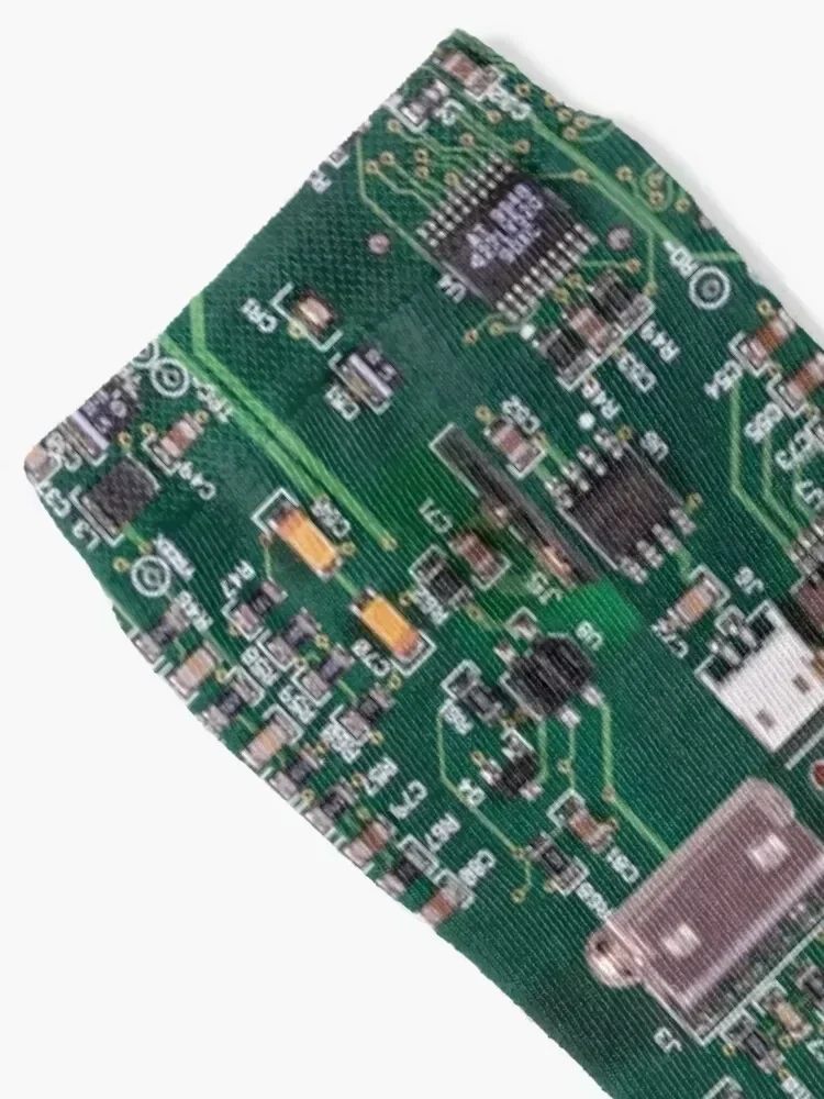 Printed Circuit Socks christmas stocking Thermal man winter gym professional running Socks Men Women's