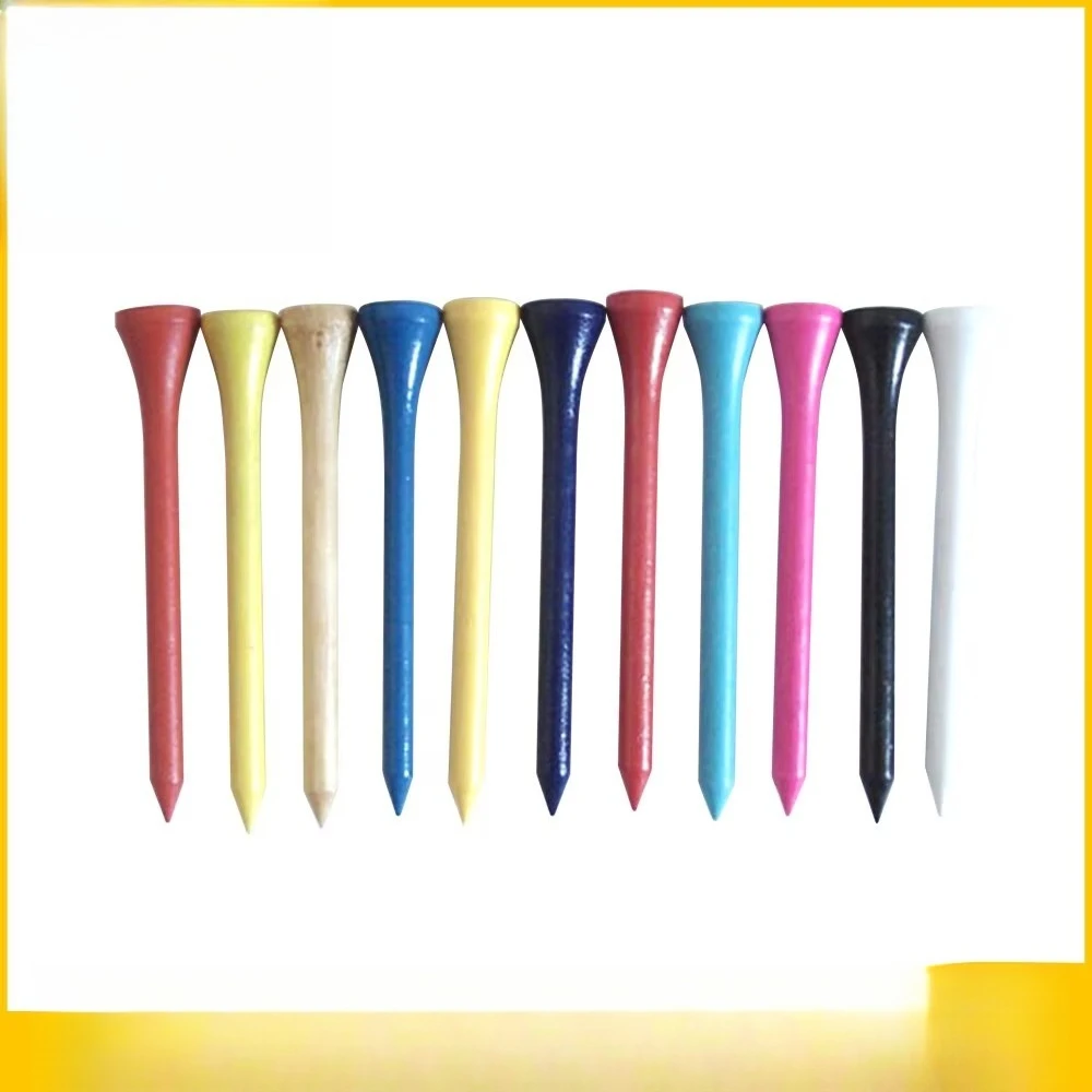 سعر المصنع متنوعة 70 مللي متر 83 مللي متر خشبية/الخيزران جولف تيز شعار مخصص وتجارة الجملة بالجملة السائبة #4