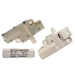 100% New  DC34-00025D Washing Machine Door Lock For Samsung Drum Washer WW90K74150OX/SC/OW Spare Parts