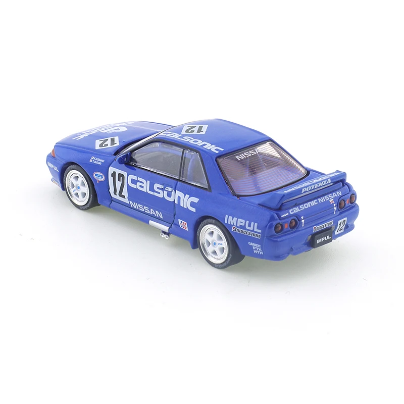 XCARTOYS POP RACE 1/64 SKYLINE GT-R R32CAL SONIC Car Alloy Motor Vehicle Diecast Metal Model Kids Xmas Gift Toys for Boys