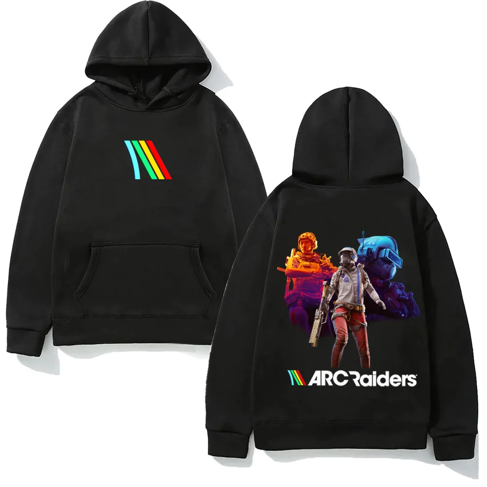 ARC Raiders Shooting Game Print HOODIE High Quality Harajuku for Autumn/Winter Moletom with Hooded Fleece Comfortable Hoody