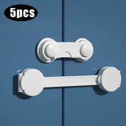 2/5PCS baby proof Cabinet Locks  Multi-function Security Protection Locks Baby Safety Lock Child Protect Refrigerator Lock