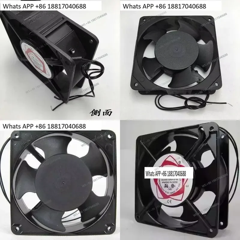 1PC for Solid State Relay Radiator AC Fan 80mm x 80mm x 25mm Cooling Fan Optional AC 380V 220V Heat Sink Blower