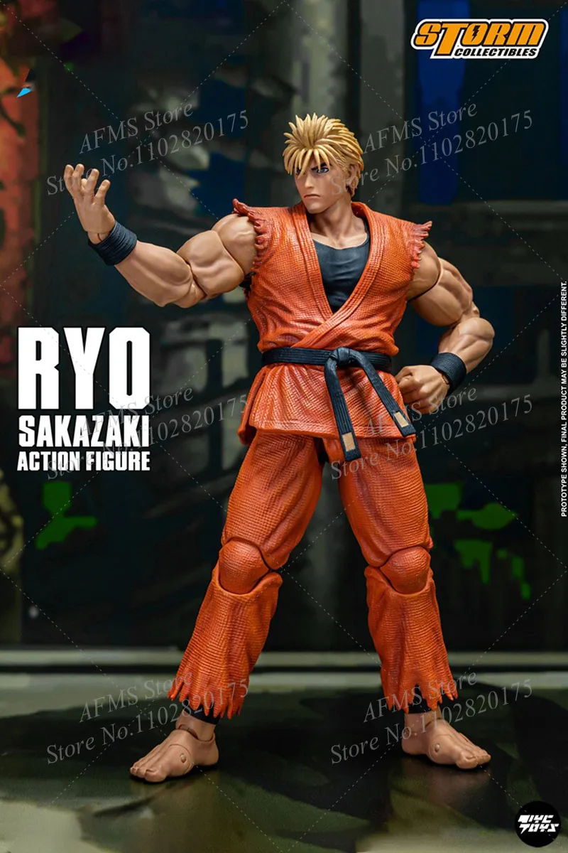 Storm Toys 1/12 Scale Collectible Figure Ryo Sakazaki Fighting Games Doll Full Set 6Inch Men Soldier Action Figure Toy