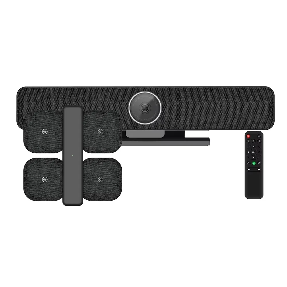 

Video Conference Room System All-in-One Digital Conference System Microphone Speaker 360 Pickup Video Conference Hand-fre