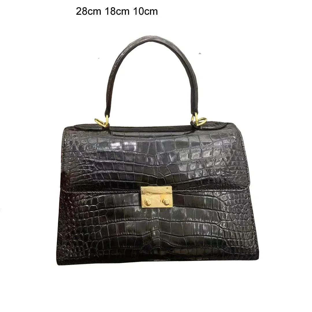 fanzunxing women handbag  women bag crocodile leather bag female handbag crocodile bag