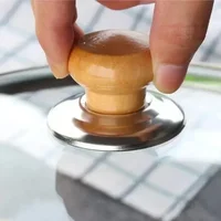 6/1 pièces outils de cuisine remplaçable universel Pot couvercle poignée Anti-brûlure Pot couvercle poignée Pots couvercle tête accessoires de cuisine bouchon 6