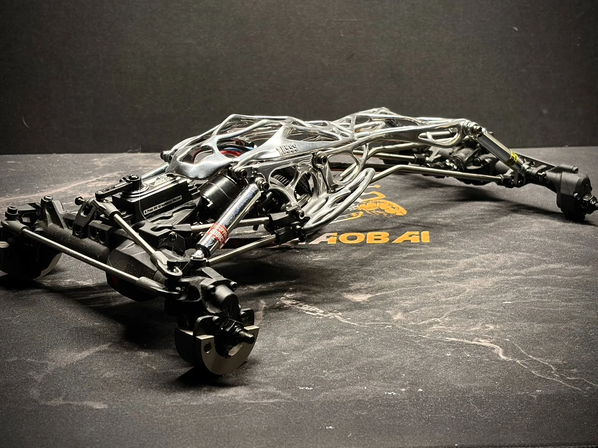 [GOZ]1/10 RC Crawler LCG Tube Frame Metal 3D Print Aluminum Link Rods Fits Dlux XR10 VP Phoenix F10 VRD H10 OD4 OD3 Portal R2