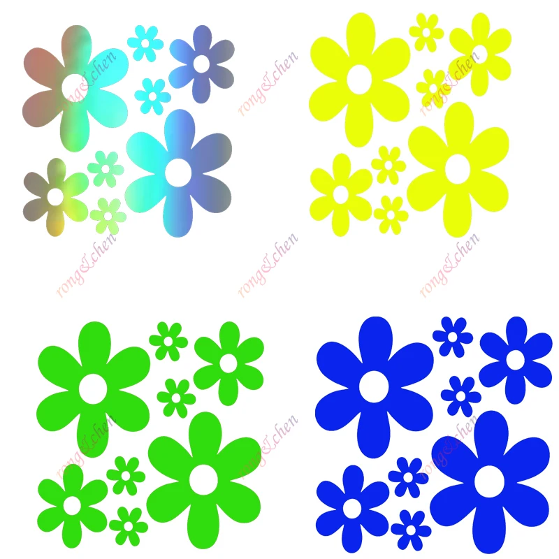 

Забавная наклейка на автомобиль, красивый цветок для автомобиля, мотоцикла, гоночного шлема, ноутбука, багажника, кузова, окна автомобиля, доски для серфинга, водонепроницаемые наклейки из ПВХ