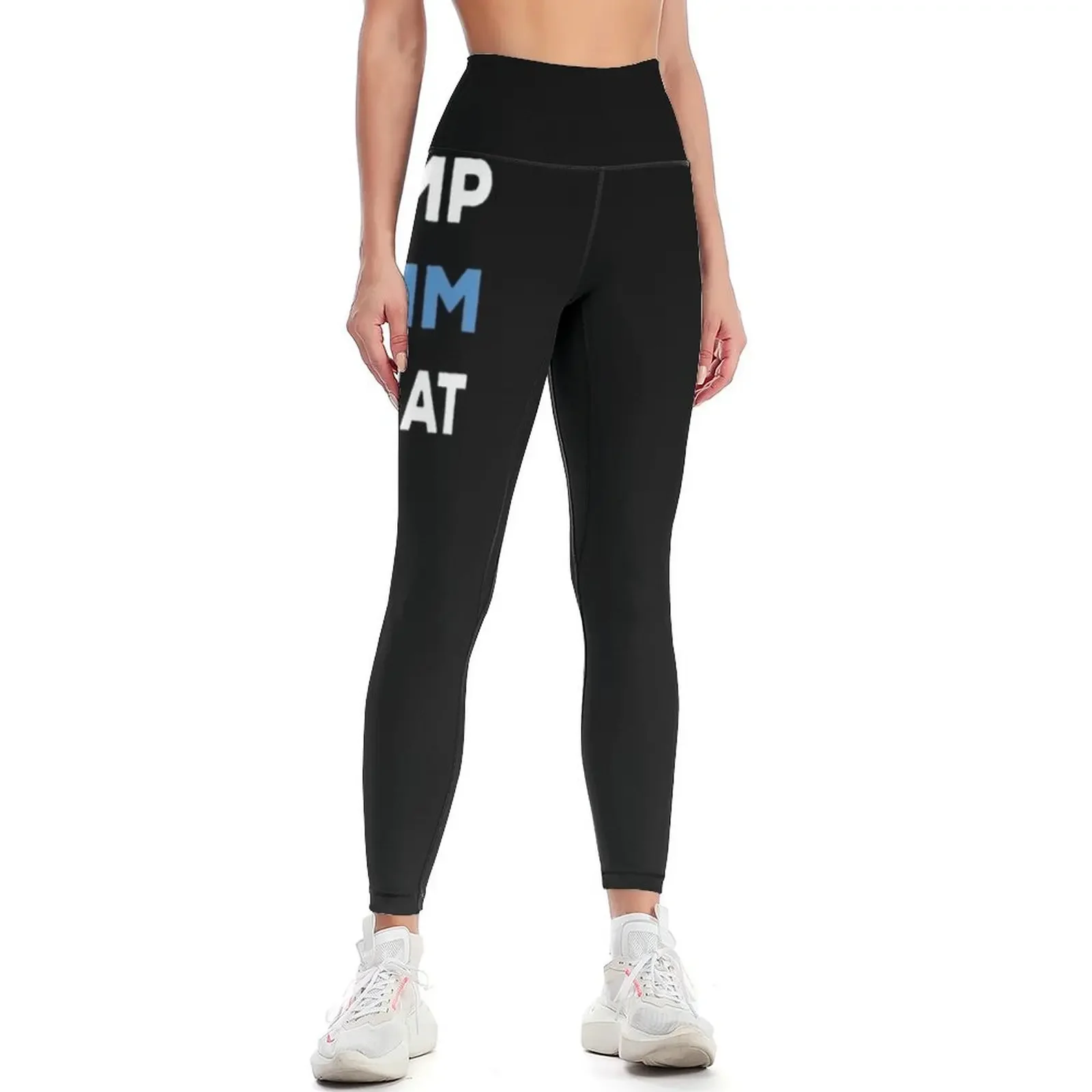 

Run Jump Swim Repeat Dock Diving Dog Leggings Legging sport workout clothes for Women's push up push up fitness Womens Leggings