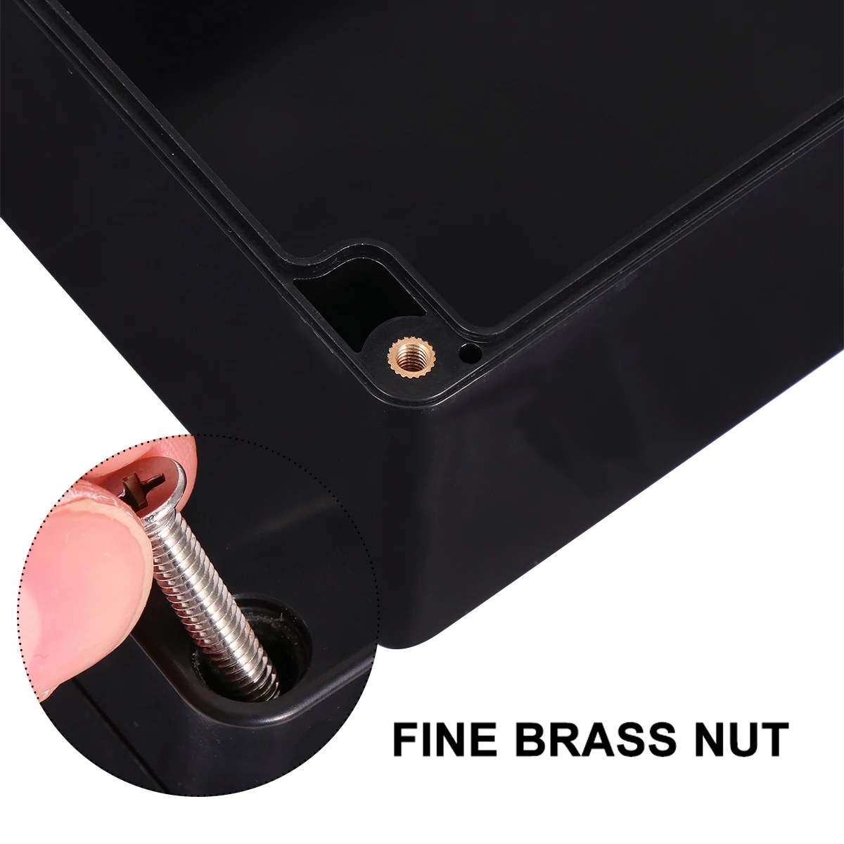 

Plastic Waterproof Junction Box ABS Amplifier Enclosure Electronic Project Case Sealed Electric Boxes Dustproof Outdoor