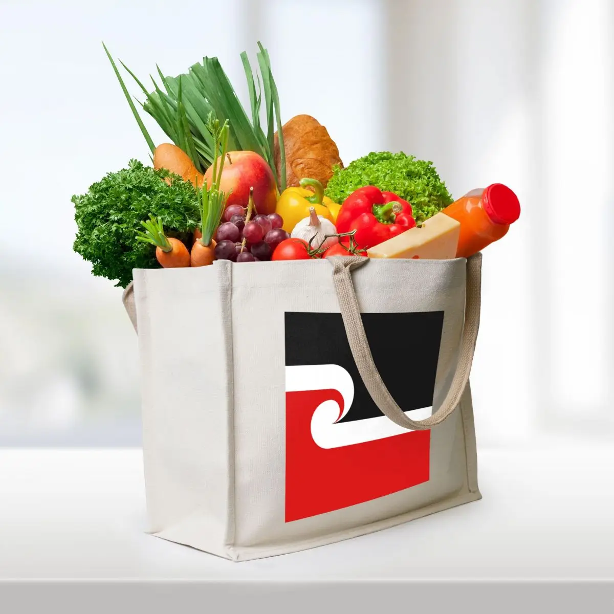 Tino Rangatiratanga Flag Tote Bag Canvas bag shoping bag tote men