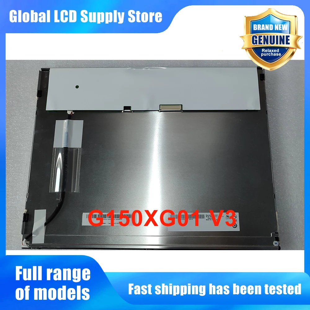 G150XG01 V3 Pannello Schermo Lcd Da 15,0 Pollici Originale Per Auo 20 Pin Testato Al 100% Nuovo Di Zecca-image