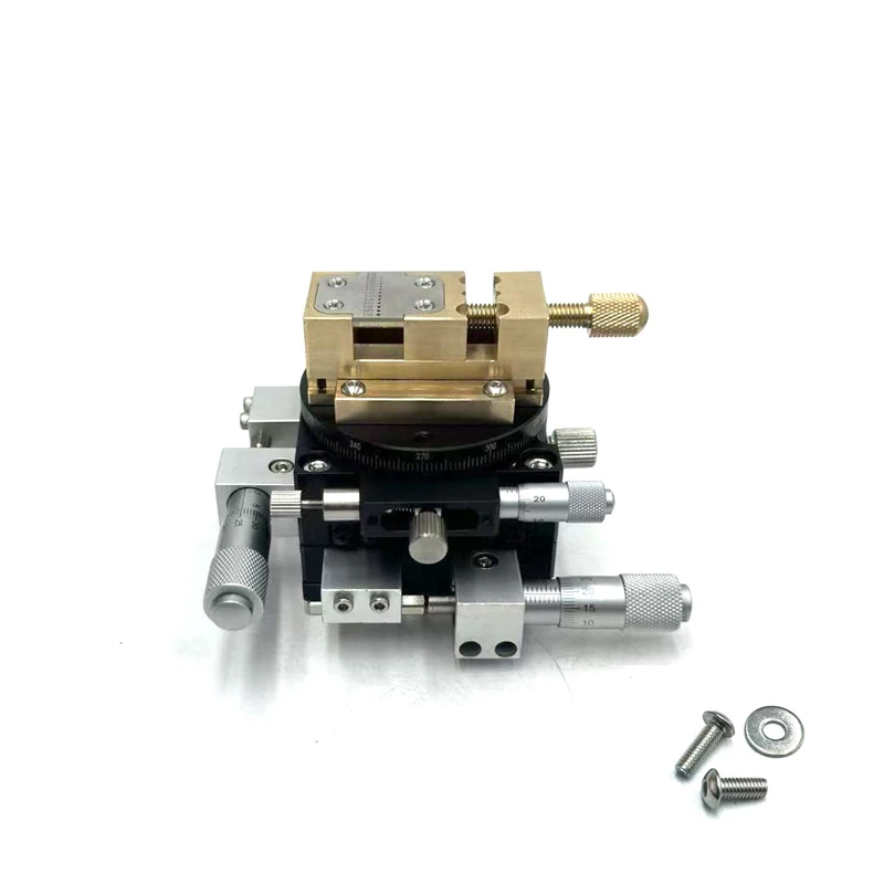 XYZ Axis Precision Manual Translation Stage Sliding Platform 60x60mm LY60-LM
