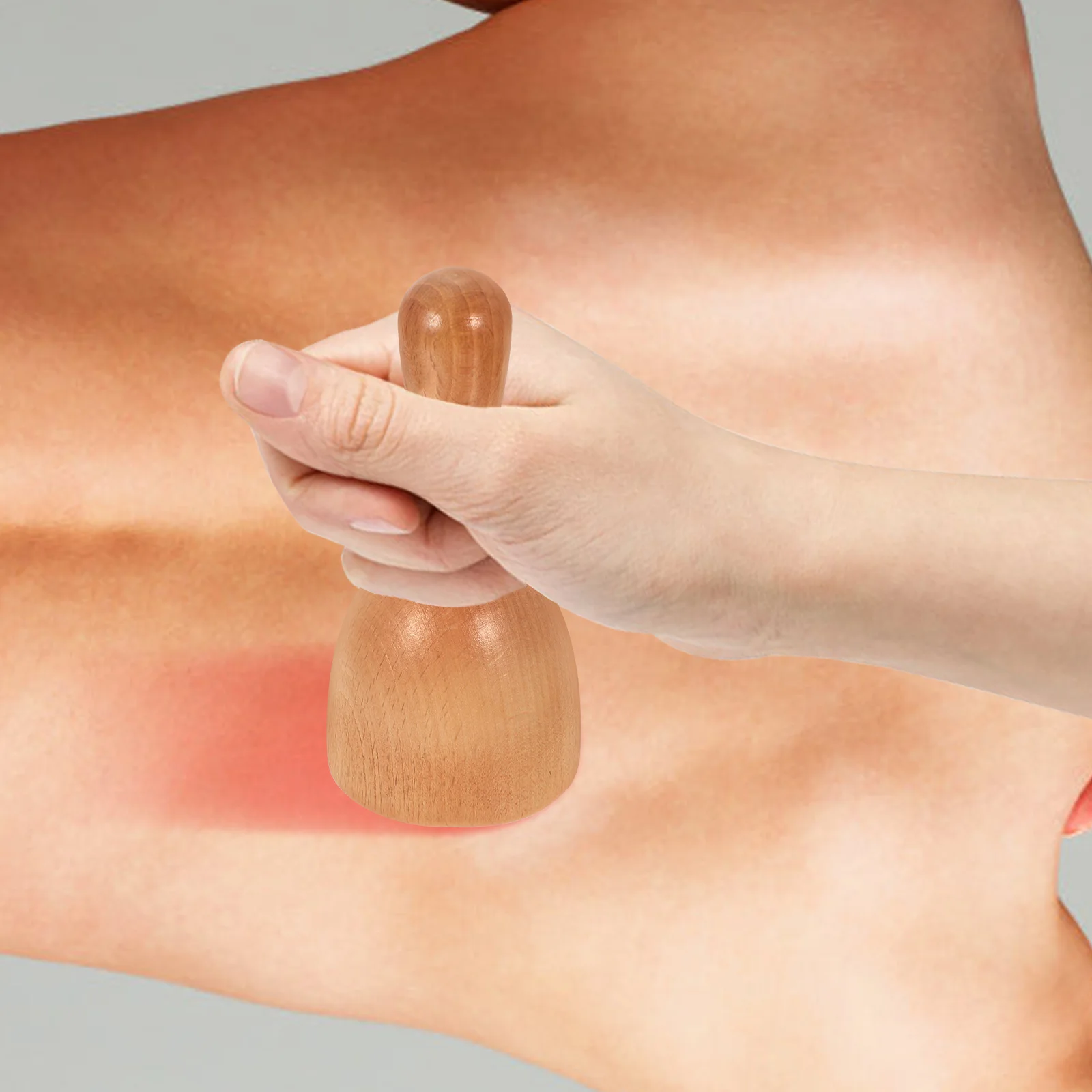 

Scrape Massager Guasha Tool Device Spatula Masage Cups Wood Beech Functional Cupping Suction