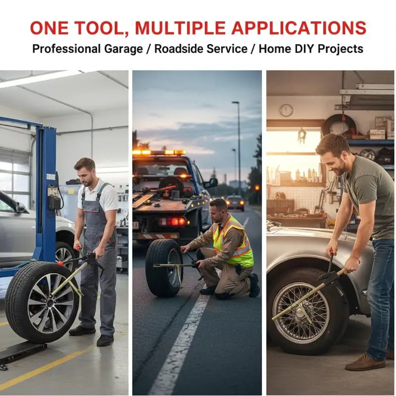 

Manual Operation Tire Dismantling Machine for Vacuum Tire Changing Easy To Use Tool for Car Workshop Mechanics