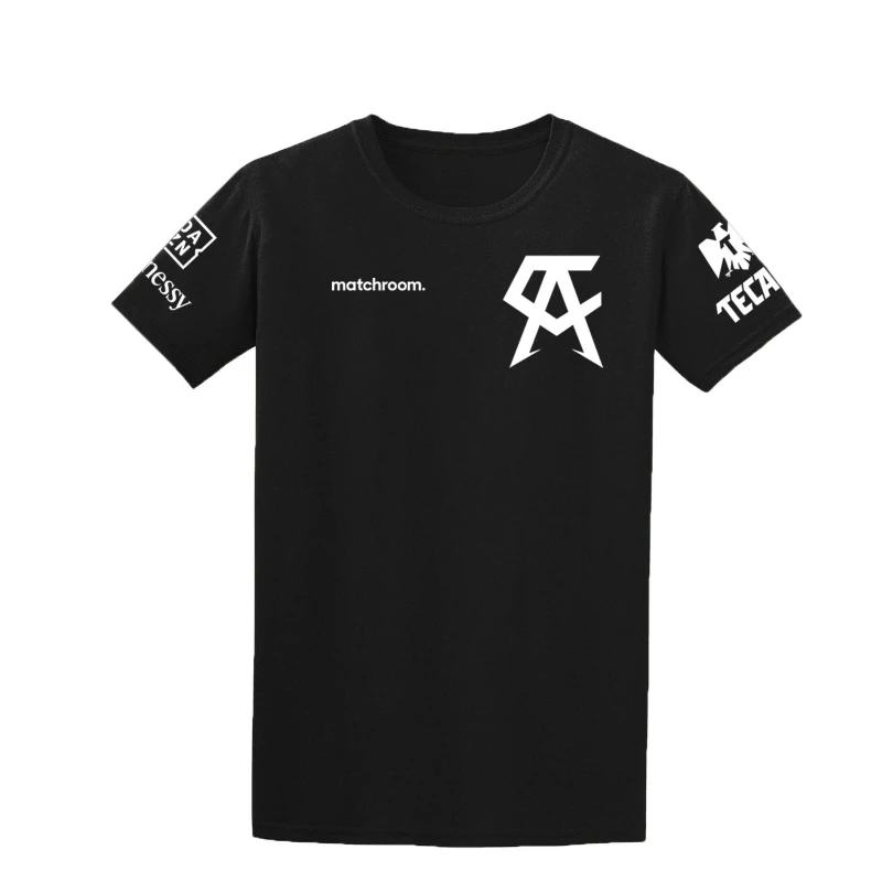 Canelo Alvarez Camiseta de boxeo negra Talla S M L XL 2XL 3xl 4xl Una marca de moda Mangas cortas Perfecto para fanáticos del C-pop