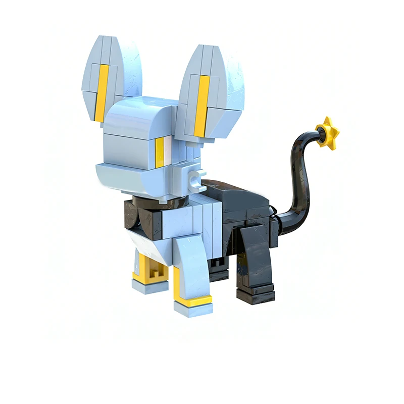 Creators Animal Series Model MOC Building Bricks Cute Zodiac Mouse Modular Technology Gifts Holiday Assemble Children Toys Suit