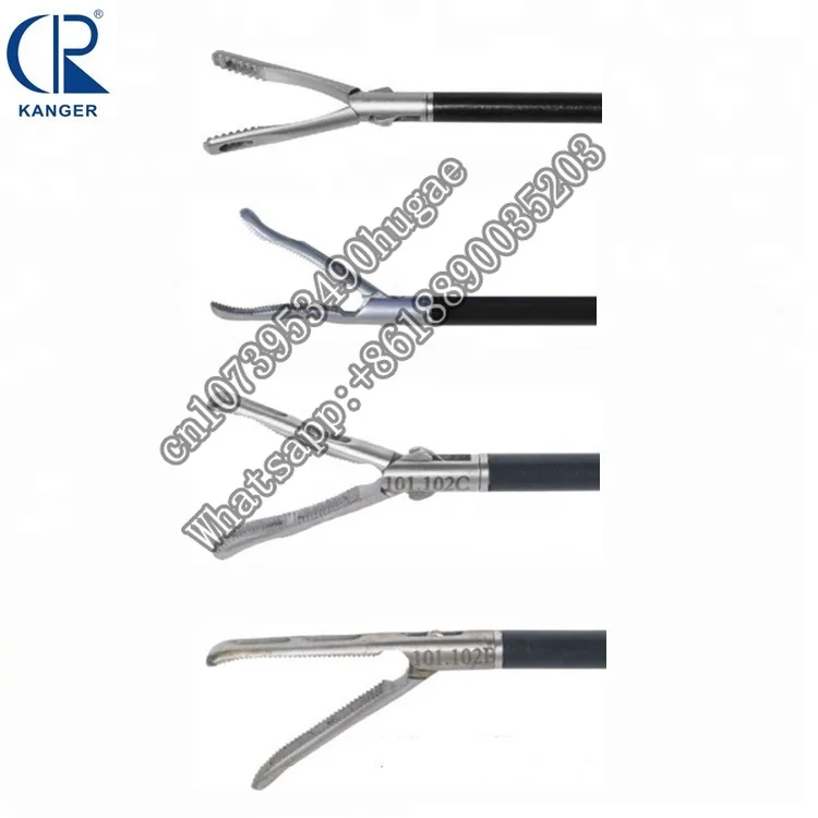 Medical surgical laparoscopic instruments Special Laparoscopic Stomach Grasping Forceps Endoscopy