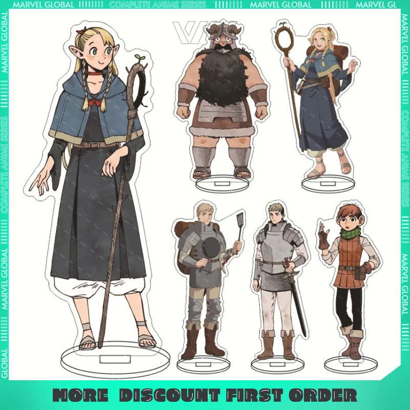 

16 см/6,3 дюйма, акриловая подставка Dungeon, Leos Tsurugi Farin Senshi Marcille, коллекция орнаментов, периферийные устройства для настольного дисплея