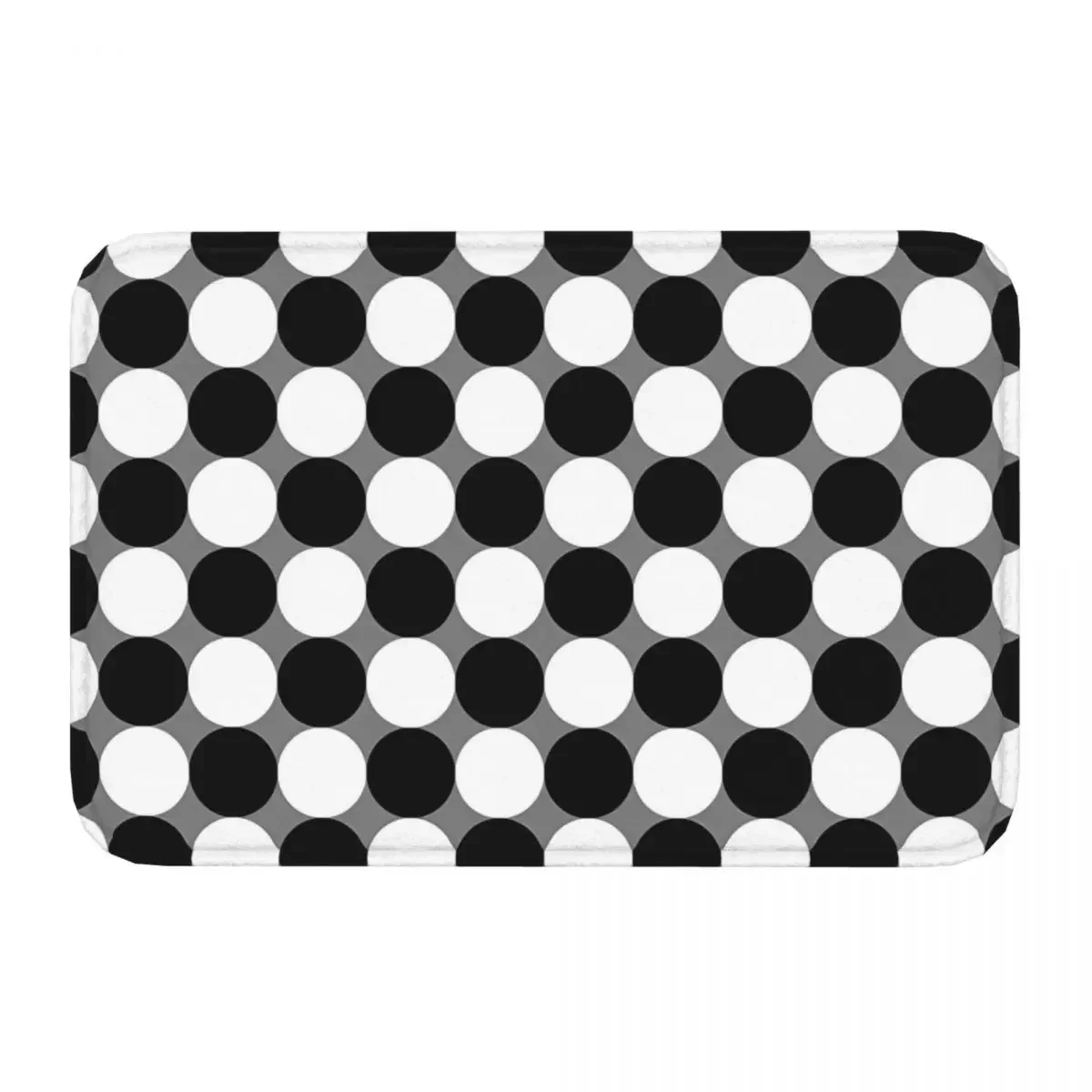 Non-Slip Carpet Chess Illusion Doormat Bedroom Bath Mat Welcome Floor Rug