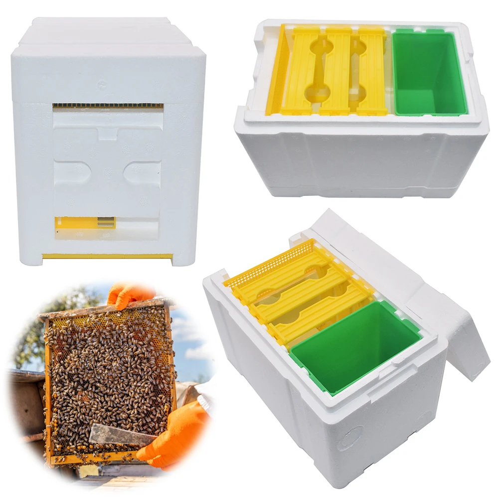 

Универсальный пенопластовый улей для разведения пчелиных маток, улей для опыления пчел, улей для выращивания маток для спаривания и разведения пчел