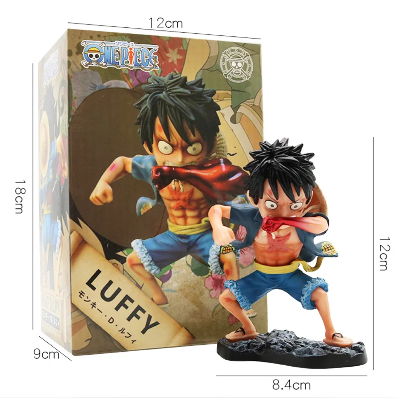 ONE PIECE Luffy GK เปลี่ยนเปลี่ยนแขนร้อนการ์ตูนตุ๊กตาตกแต่งตุ๊กตาคอลเลกชันของเล่นเด็กของขวัญตุ๊กตา Deskto