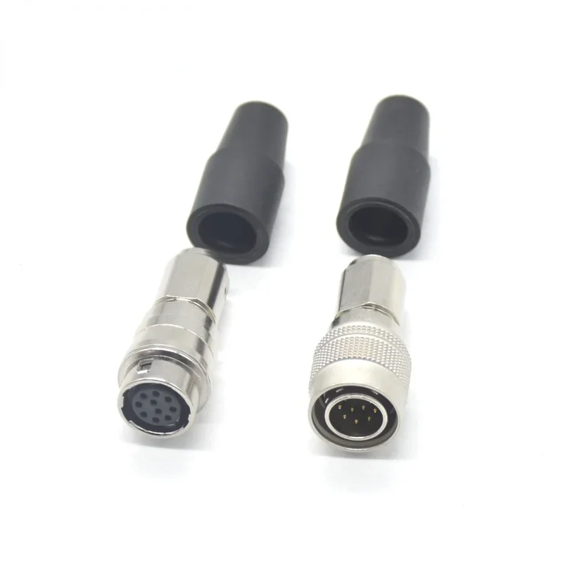 HRS Connector HR10A-10J-10S Male and Female Docking Aviation Plug Quick Connector Waterproof and Moisture-proof Adapter