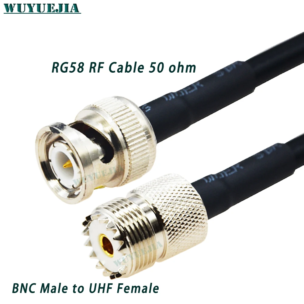 0.1~30 Meters Q9 BNC Male PL259 to SL16 UHF SO239 Female RG58 /RG174 /RG316 RF Coaxial Cable 50 Ohm Coax Extension Pigtail Cord