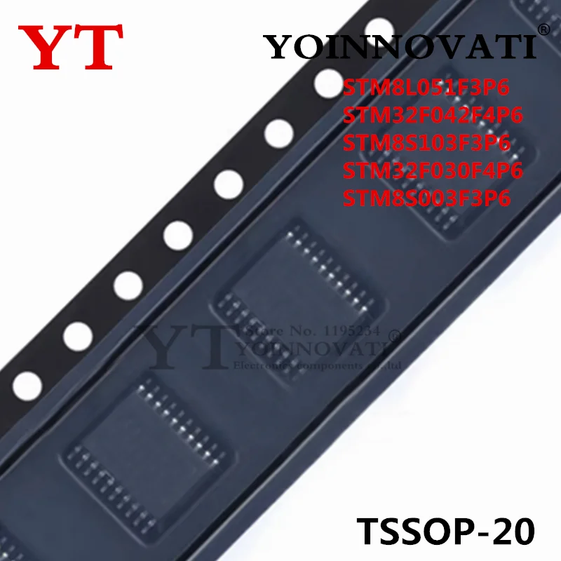 10PCS NEW STM8L051F3P6 STM32F042F4P6 STM8S103F3P6 STM32F030F4P6 STM8S003F3P6 Amplifier module