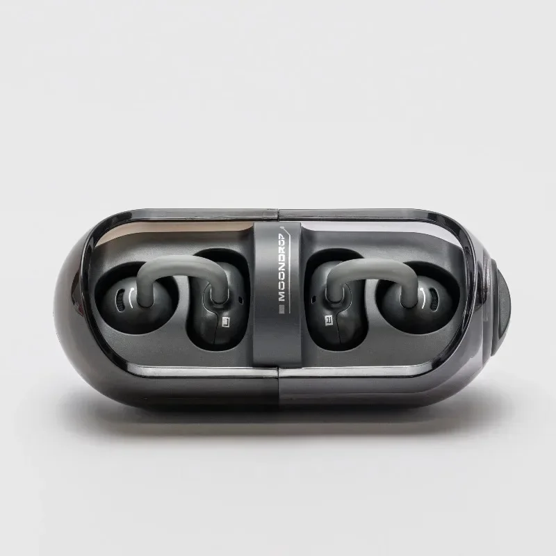 MOONDROP حبوب منع الحمل الموسيقى كبسولة OWS الأذن هوك سماعات لاسلكية بلوتوث 6.0 AI ذكي الحد من الضوضاء الأذن كليب سماعات TWS #2