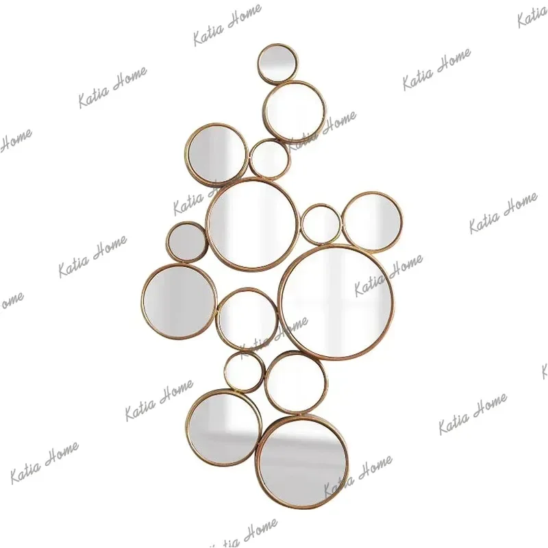 PG Creative restaurant  mirror,  room sofa background wall decoration mirror, bedroom wall art piece, artistic wall decoration