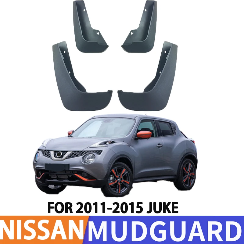 For 2011-2015 Nissan JUKE car tire fenders splash guard front and rear wheel fenders