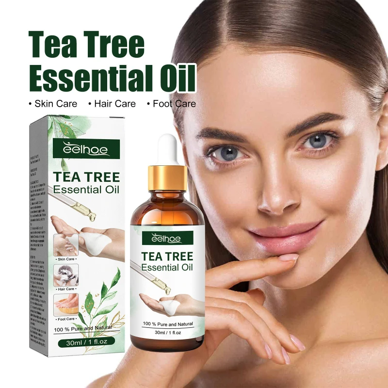 

Tea Tree Massage Essential Oil - Repairs Hair, Nourishes Facial Skin, Hydrates and Moisturizes