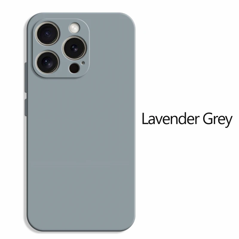 Original quadratische Flüssigsilikon-Handyhülle für iPhone 16 16e 15 14 Plus X XR XS 11 12 13 Pro Max Luxus-Linsenschutzhülle – Detail 12