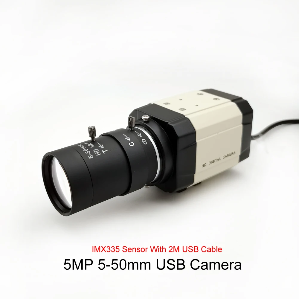 5MP 5-50mm lens