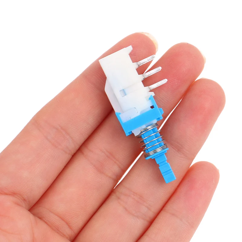 SPUN191400 Car Mixer Power Amplifier Switch 12V Direct Keys Self Locking Button for Audio Device Control