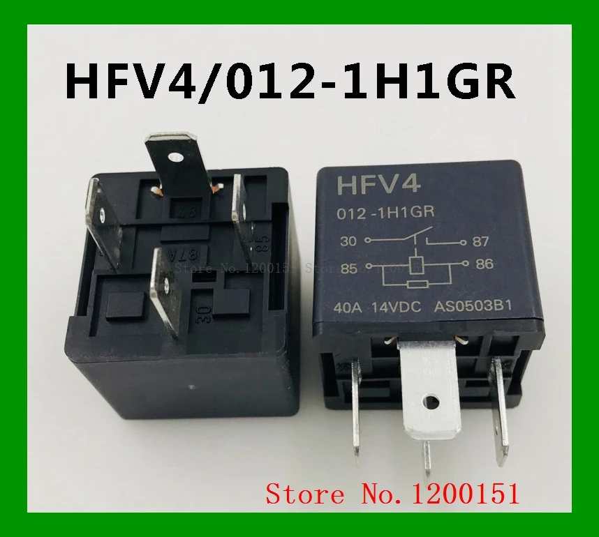 Hfv4/012-1h1g HFV4-DC12V 40a