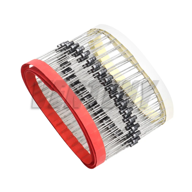 100pcs/lot 1N4007 4007 1A 1000V DO-41 Rectifier Diode New Original