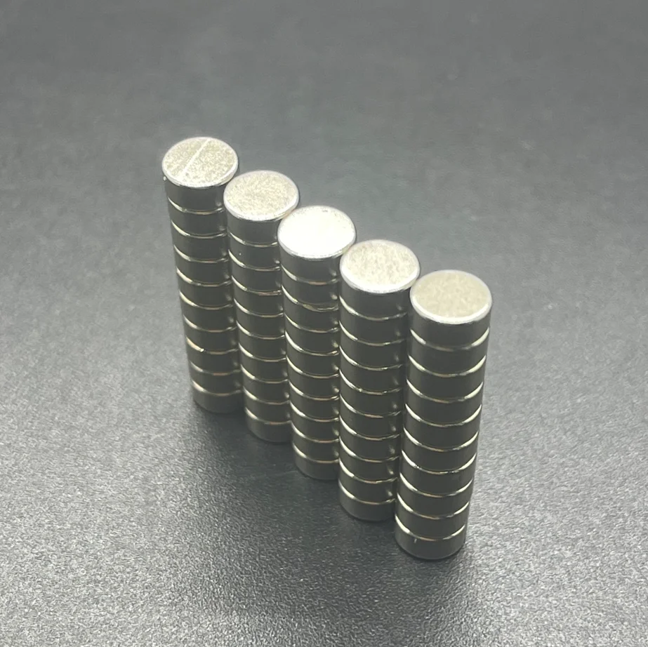 50 Pcs 6x3mm 네오디뮴 자석 6mm X 3mm N35 NdFeB 라운드 슈퍼 강력한 강력한 영구 자석 Imanes 디스크 6*3mm 작은 자석