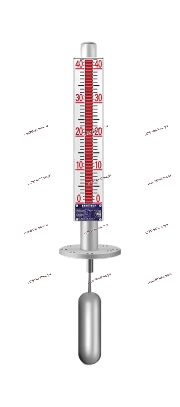 

Remote 4-20mA Side-mounted Magnetic Flap Level Gauge