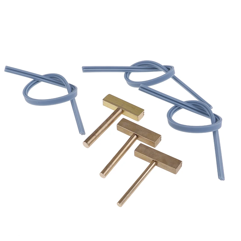 30W / 40W 60W Copper T Soldering Iron Tips With Free Hot Press For LCD Screen Flex Cable Repair