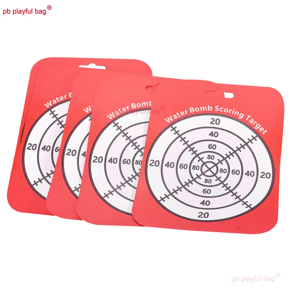 Sport all'aria aperta Palla gel Pistola giocattolo Allenamento Bersaglio Paperr CS Attrezzatura da gioco Accessori giocattolo Cambia colore Bersaglio punteggio QG771