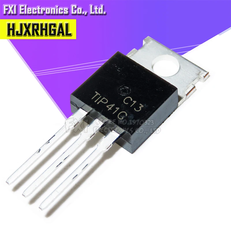 10pcs/lot TIP41C TIP41 6A / 100V  MOSFET transistor Darlington bipolar transistor original Product