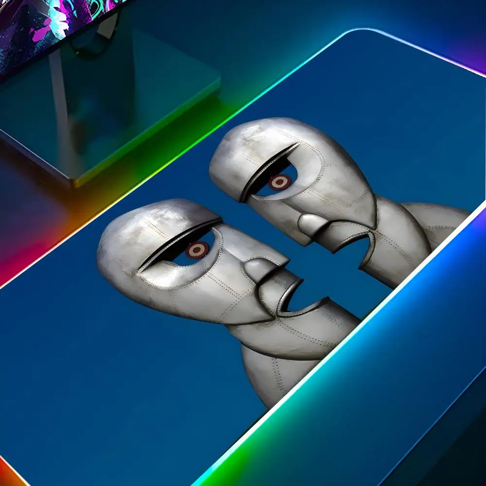 

Rock Band P-PinK F-Floyd Mouse Pad RGB Backlit Mouse Pad Laptop Mouse Pad Laptop Gamer Computer Desk Gaming Accessories