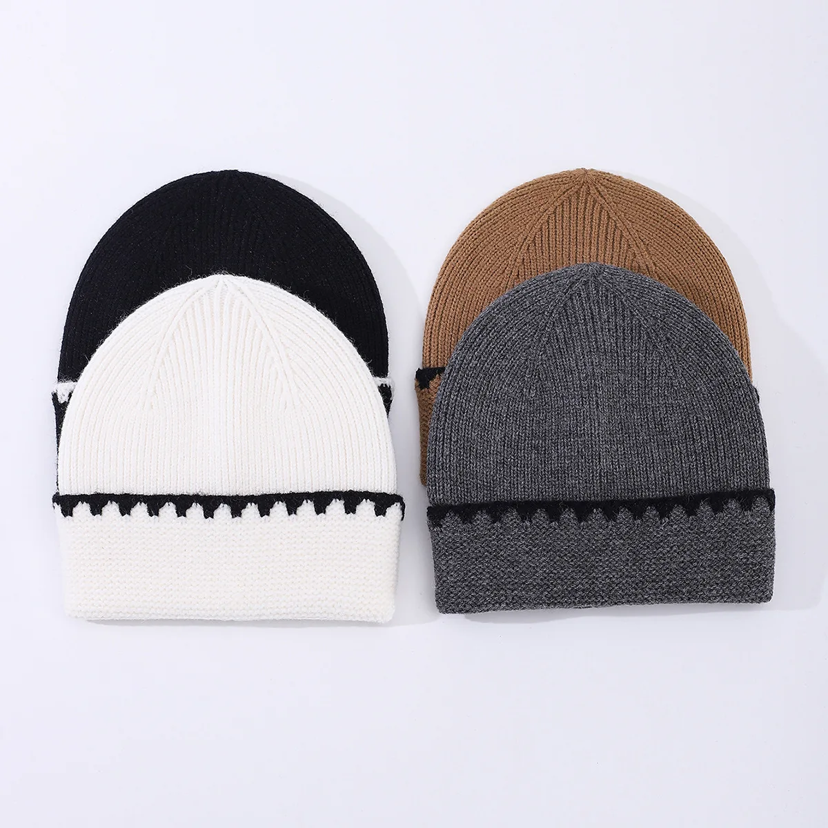 Autumn And Winter New Model Keep Warm And Ear Protection Knitted Caps Men's And Women's Fashionable And Versatile Cold Hats