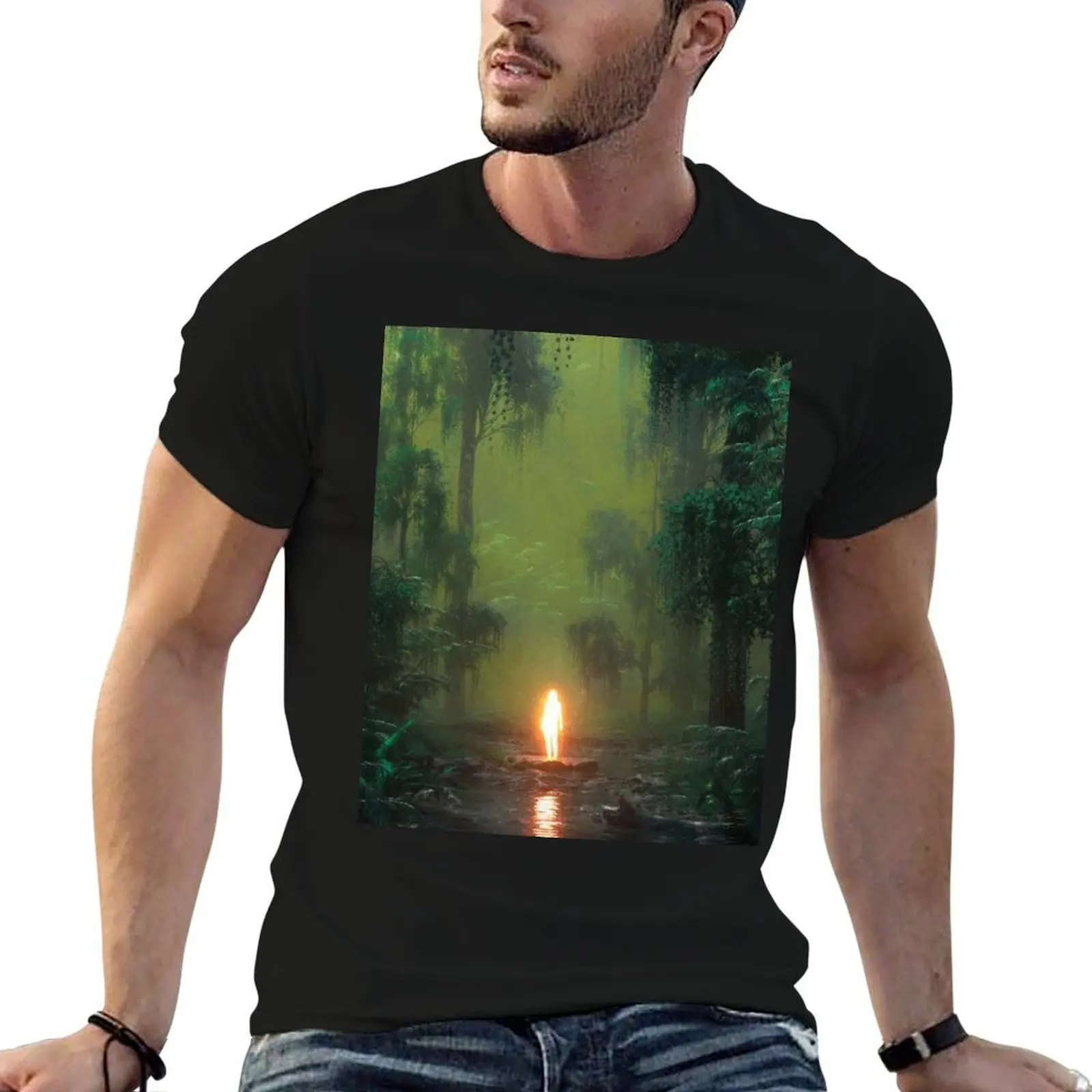 Évoluez personnellement et émotionnellement pour briller et suivre un chemin ascendant ! T-shirt homme en coton de luxe 100% coton