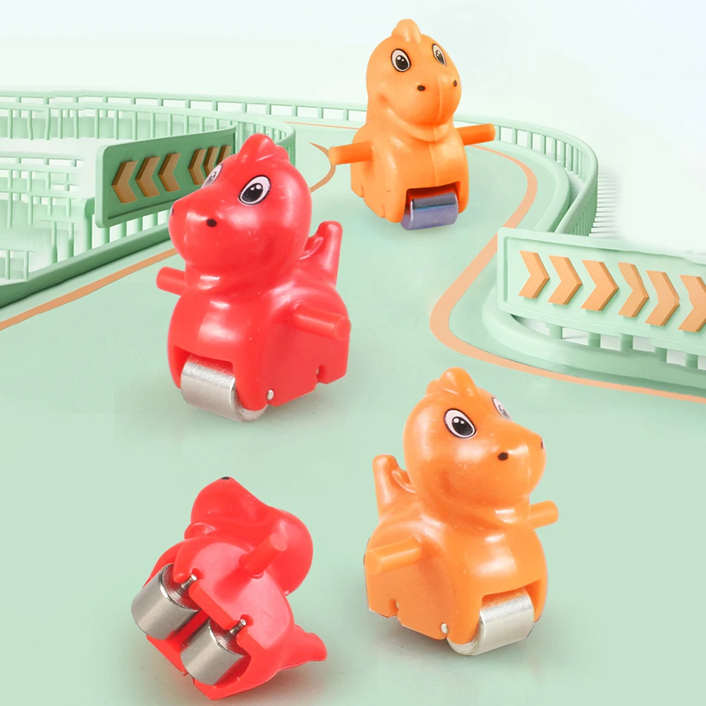 3PCS Early Educational Toys Climb Stairs Toy Roller Coaster Toy for Kids 3 Years Old and Up for Slide Climbing Stairs